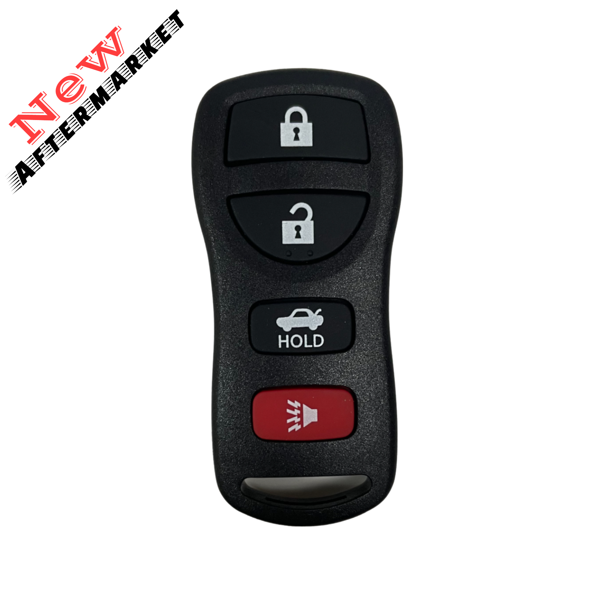 2002-2017 Nissan / Infiniti / 4-Button Keyless Entry Remote / KBRASTU15 (AFTERMARKET)