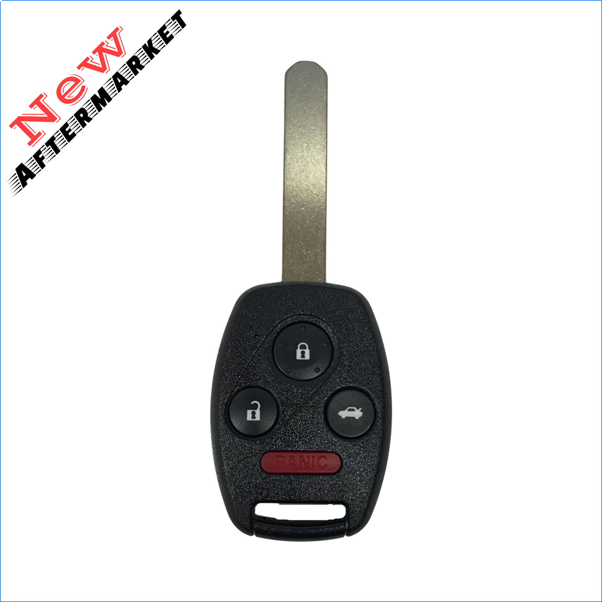 2003-2010 Honda Accord Element / 4-Button Remote Head Key / OUCG8D-380H-A (AFTERMARKET)