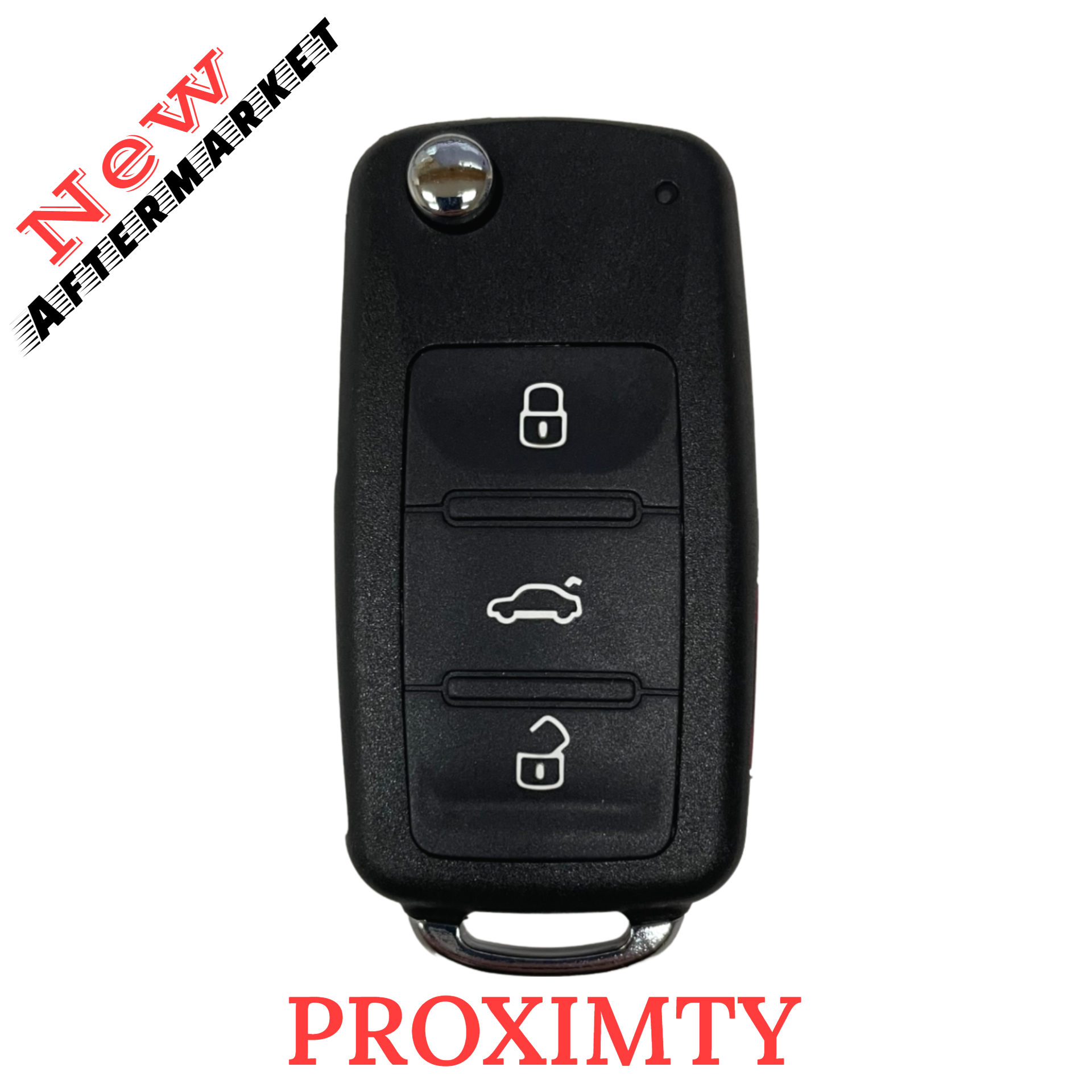 2011-2016 Volkswagen / 4-Button Flip Key / PN: 5K0837202AK / NBG010206T / HU66 / PROX / 315 MHz (AFTERMARKET)