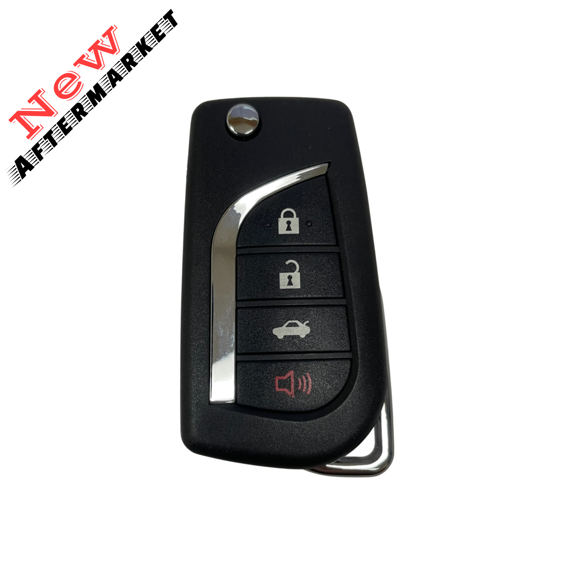 2018-2024 Toyota Camry / 4-Button Flip Key / PN: 89070-06790 / HYQ12BFB (H Chip) (AFTERMARKET)