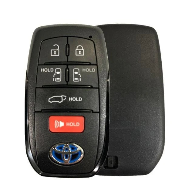 2021-2024 Toyota Sienna / 6-Button Smart Key / PN: 8990H-08010 / HYQ14FBX / (OEM Refurbished) / Tango Only
