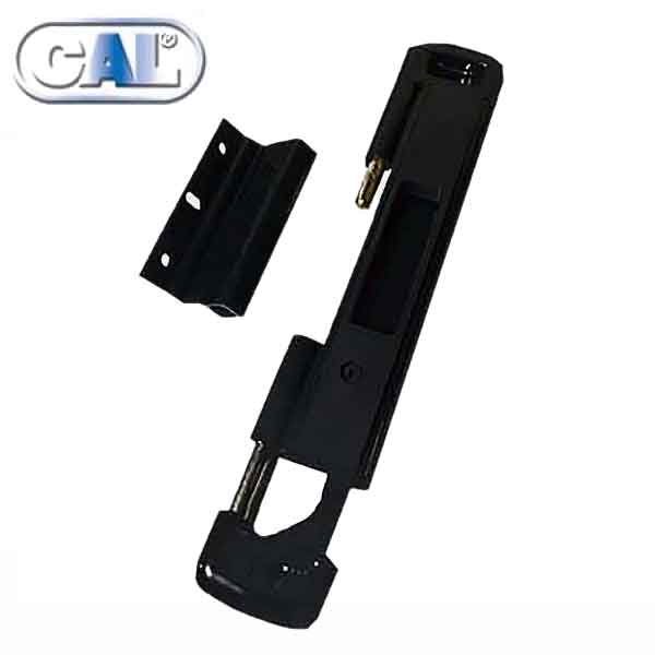 CAL - Double Bolt Lock - Sliding Glass Door Lock -Jet Black