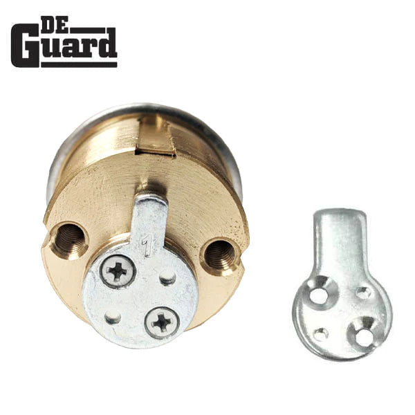Key Controlled - Mortise Cylinder - 1" - 206 Keyway - US26D - Satin Chrome
