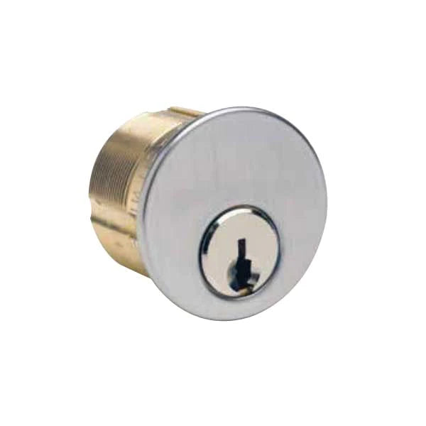Ilco - 7185 - Mortise Cylinder - 5 Pin - 1 1/8" - Schlage C - Standard Cam - KA2 - 26D - Satin Chrome - Grade 1
