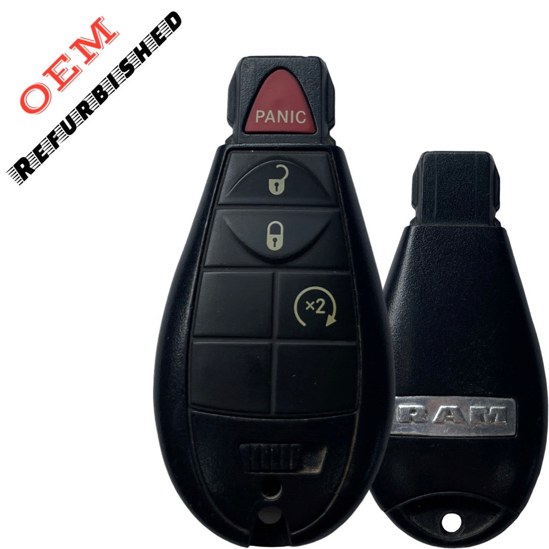 2013-2018 Dodge Ram / 4-Button Fobik / PN: 56046955AG / GQ4-53T (OEM Refurb)