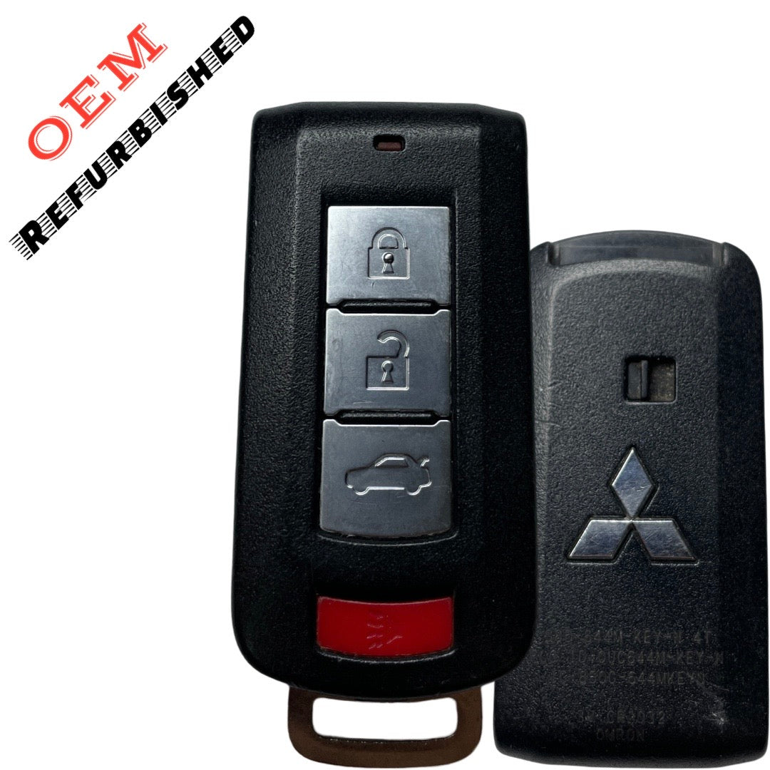 2008-2017 Mitsubishi Lancer / 4-Button Smart Key / PN: 8637A228 / OUC644M-KEY-N (OEM Refurb)