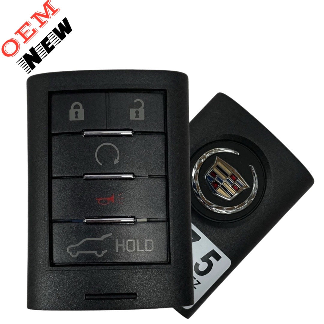 2010-2015 Cadillac SRX / 5-Button Smart Key W/ Hatch / PN: 22865375 / NBG009768T (OEM NEW)
