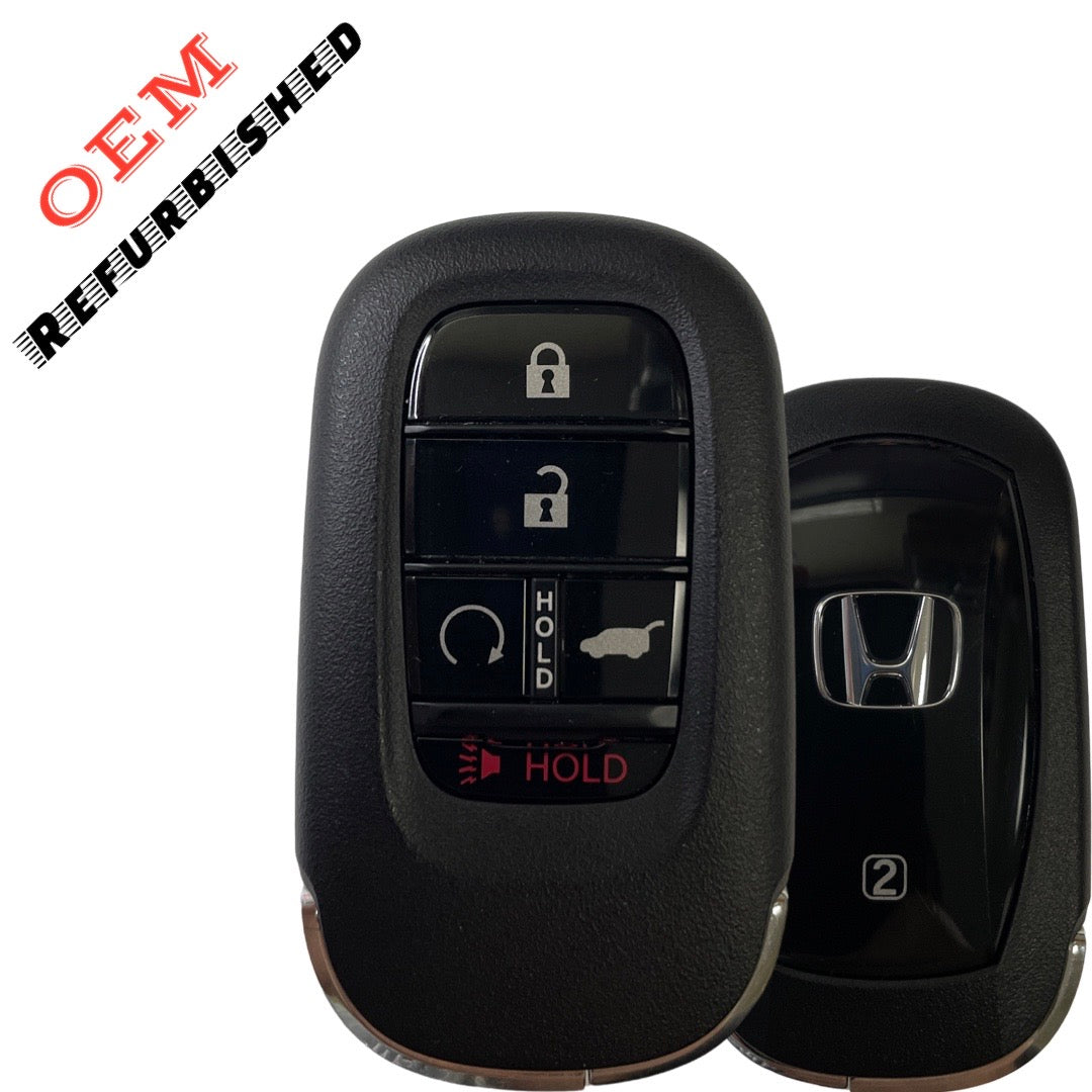 2023-2025 Honda CR-V Pilot / 5-Button Smart Key / PN: 72147-T90-A21 / KR5TP-4 (OEM REFURBISHED)(Driver 2)