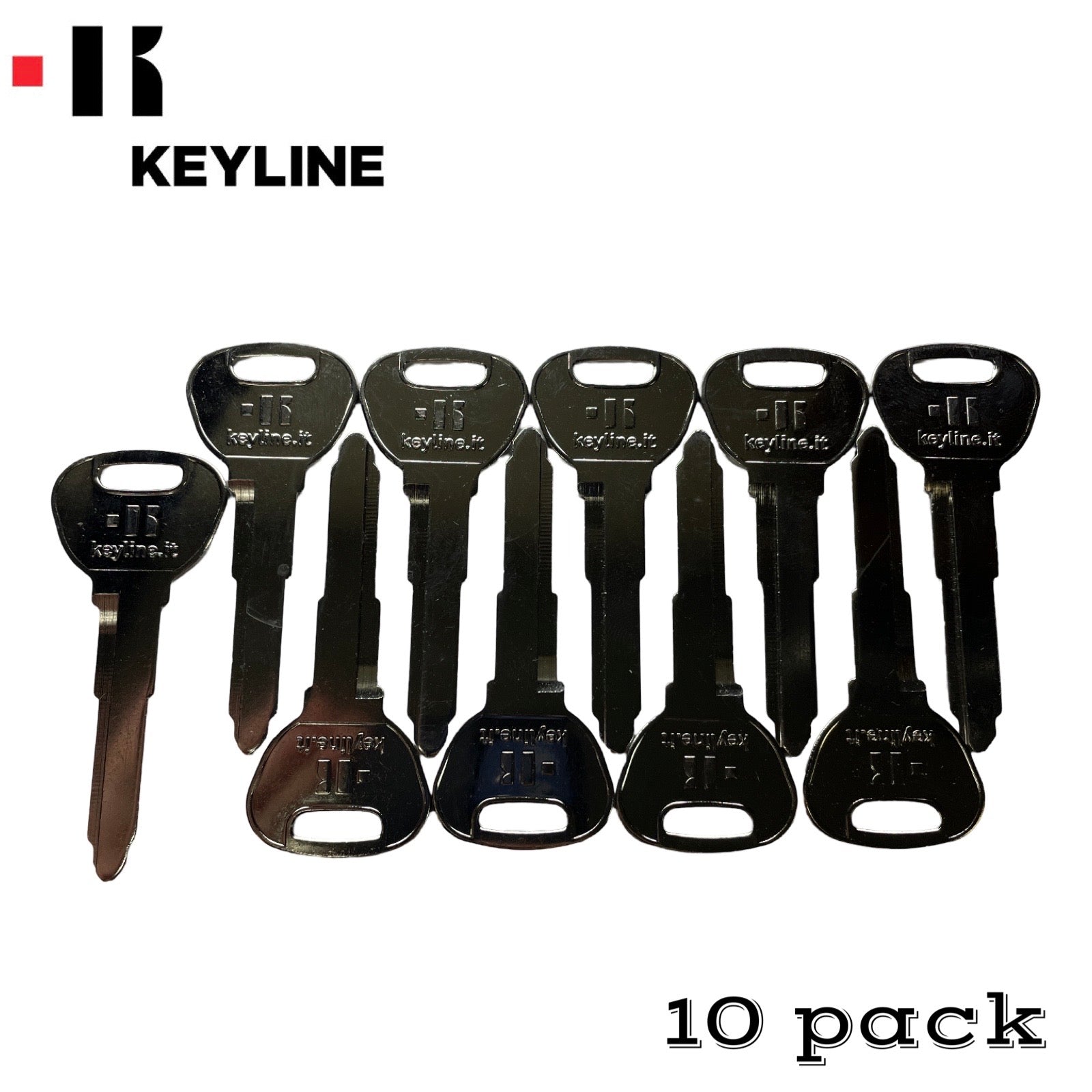 1997 - 2003 Keyline Mechanical Metal Key Replacement for Mazda - MZ24 / BMZ31 / MZ31