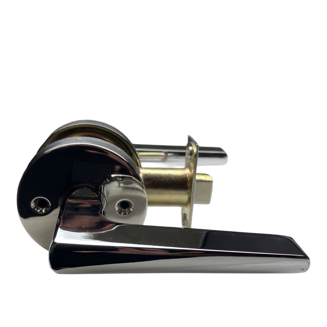 Premium Lever Set Handle Lock - Passage - BC- Bright Chrome