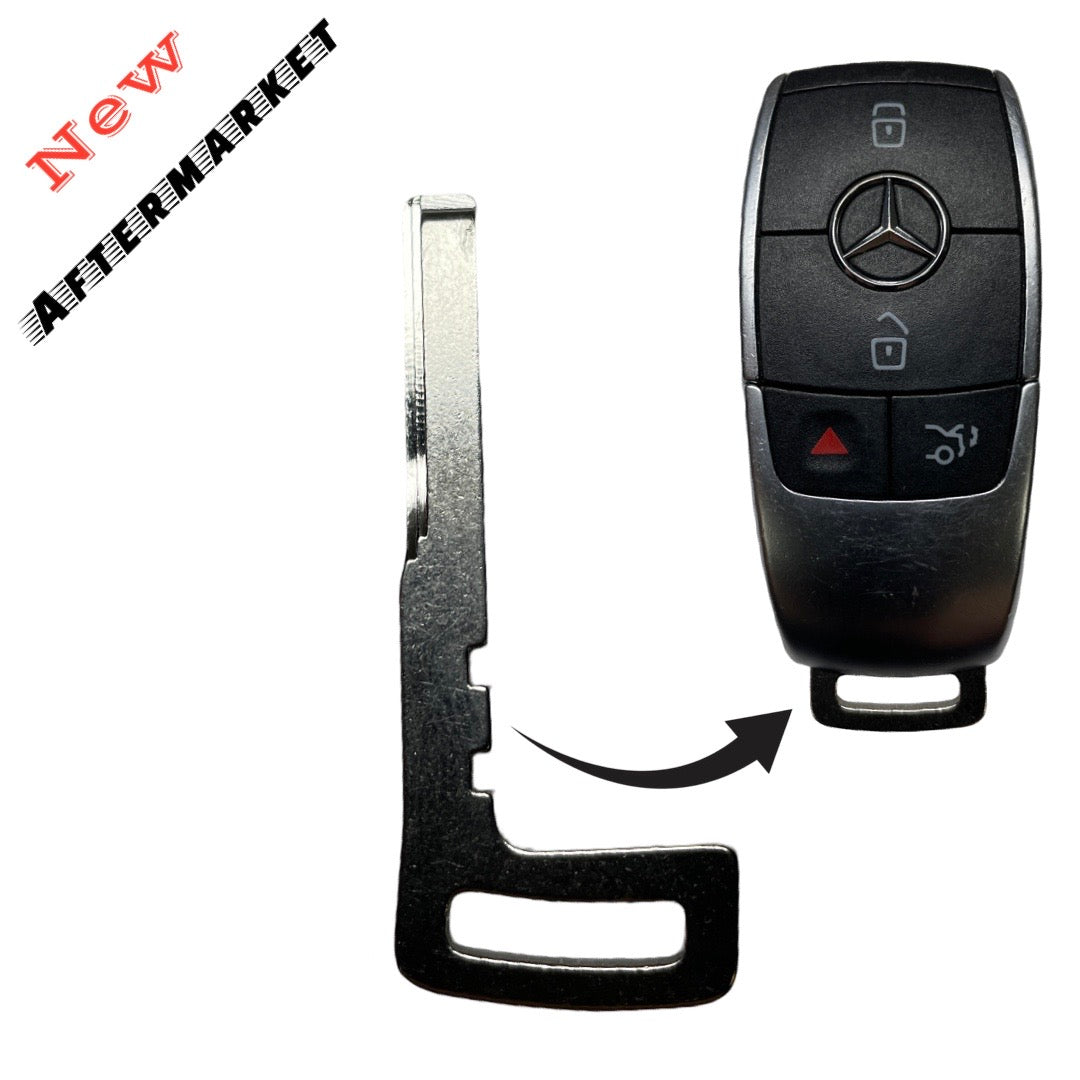2017-2022 Mercedes Benz Uncut Remote Emergency Key Blade (AFTERMARKET)