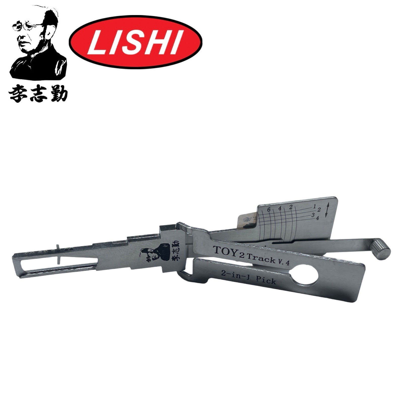 ORIGINAL LISHI - TOY2T 80K Lexus And Toyota / 2-In-1 Pick & Decoder / 8-Cut / 2-Track / AG / V4