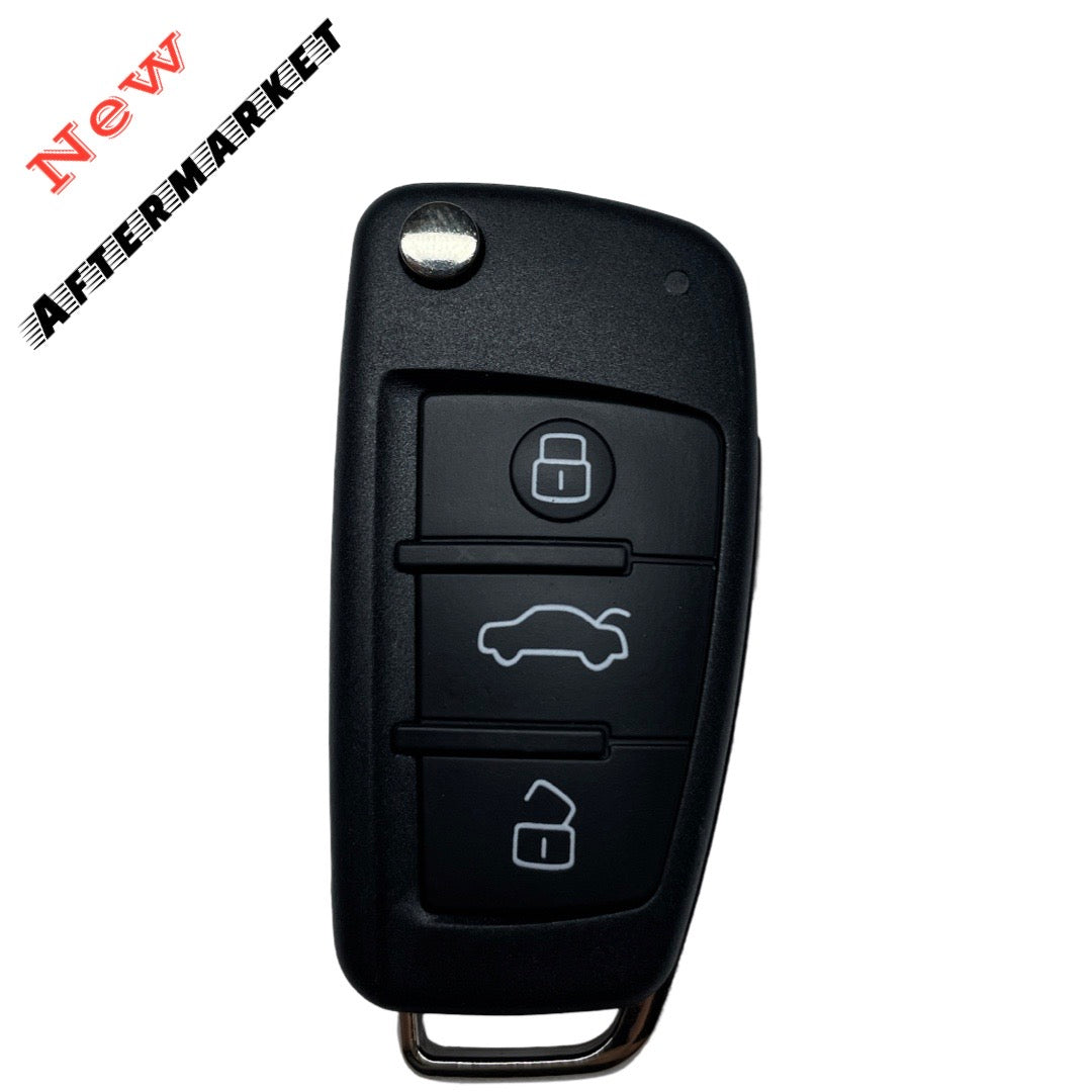 2006-2015 Audi / 3-Button Flip Key / PN: 4F0837220 / IYZ 3314 / 315 MHz (AFTERMARKET)