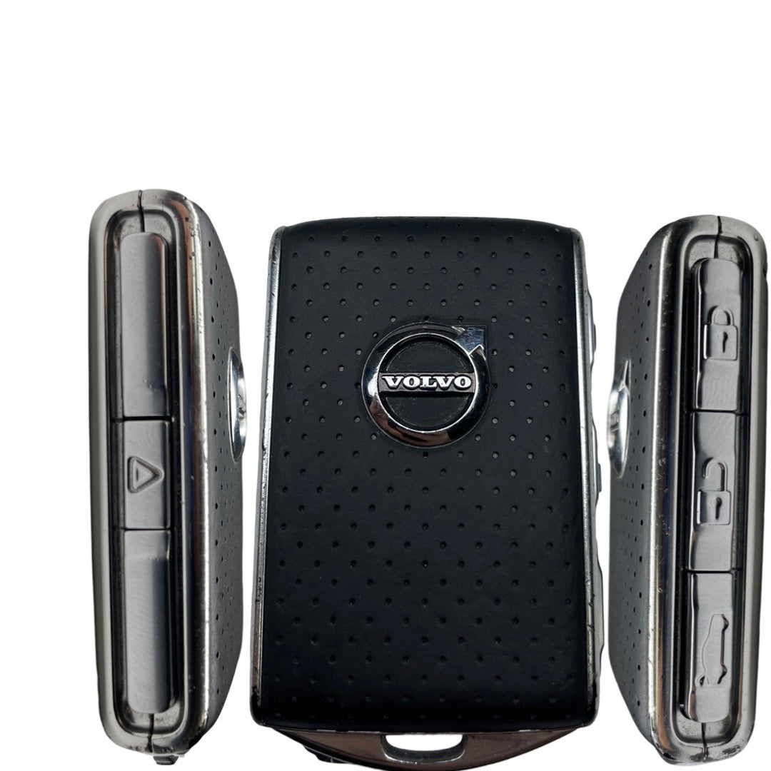 2016-2021 Volvo / 4-Button Smart Key / PN: 32256980 / YGOHUF8423 / 433 Mhz (Chrome Buttons) (OEM Refurbished)