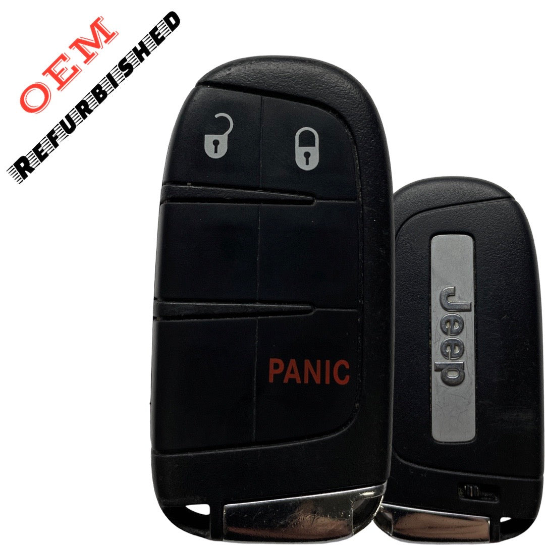 2015-2020 Jeep Renegade / 3-Button Smart Key / PN: 6MP33DX9AA / M3N-40821302 (OEM Refurb)