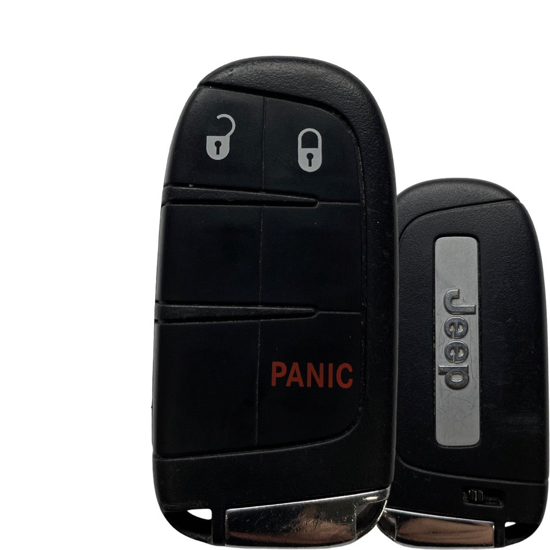 2015-2020 Jeep Renegade / 3-Button Smart Key / PN: 6MP33DX9AA / M3N-40821302 (OEM Refurb)