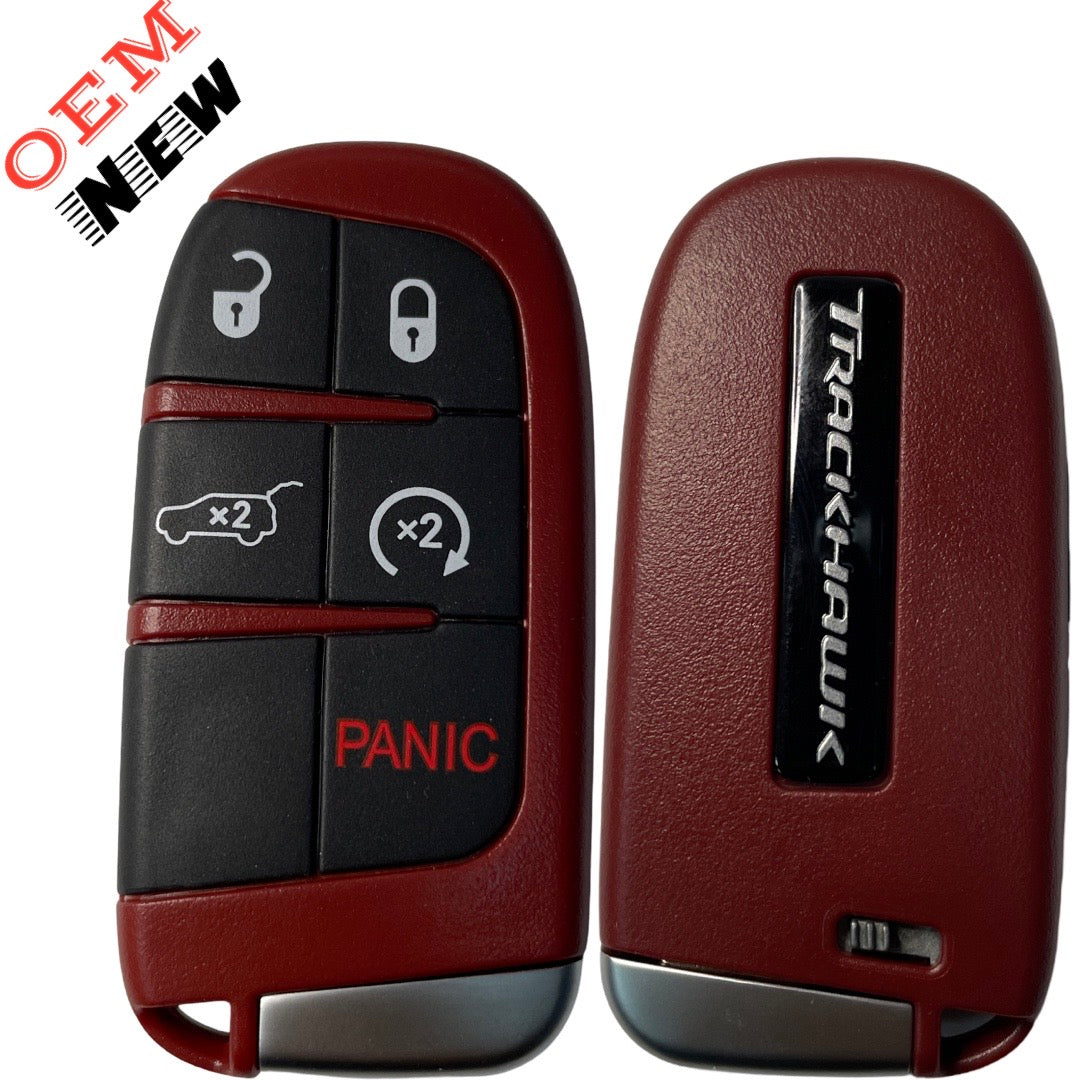 2015-2022 Jeep Grand Cherokee Trackhawk / 5-Button Smart Key / PN: 68340304AA / M3N-40821302 (OEM NEW)