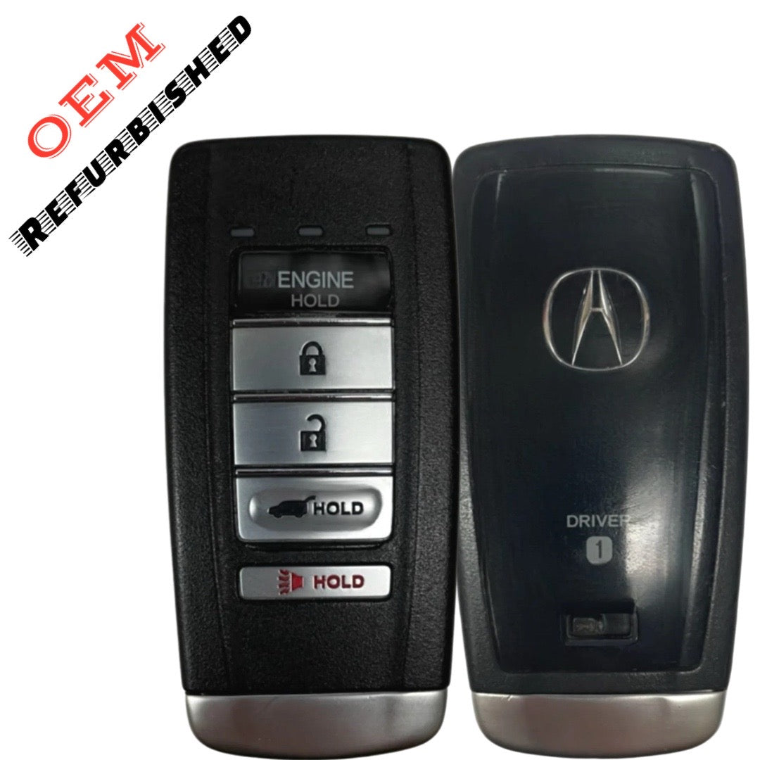 2019-2020 Acura MDX / 5-Button Smart Key / PN: 72147-TJB-A41 / KR5995364 (Driver 1) (OEM Refurb)