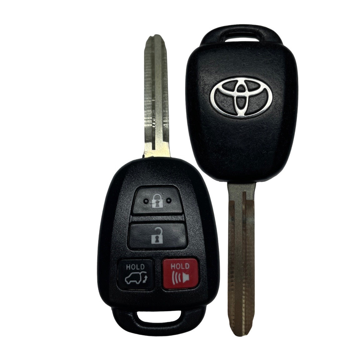 2013-2018 Toyota RAV4 / 4-Button Remote Head Key / PN: 89070-42830 / HYQ12BDM / H Chip (OEM RefurB)
