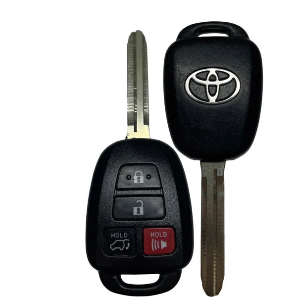 2013-2019 Toyota RAV4 Highlander / 4-Button Remote Head Key / GQ4-52T (H Chip) OEM Refurbished