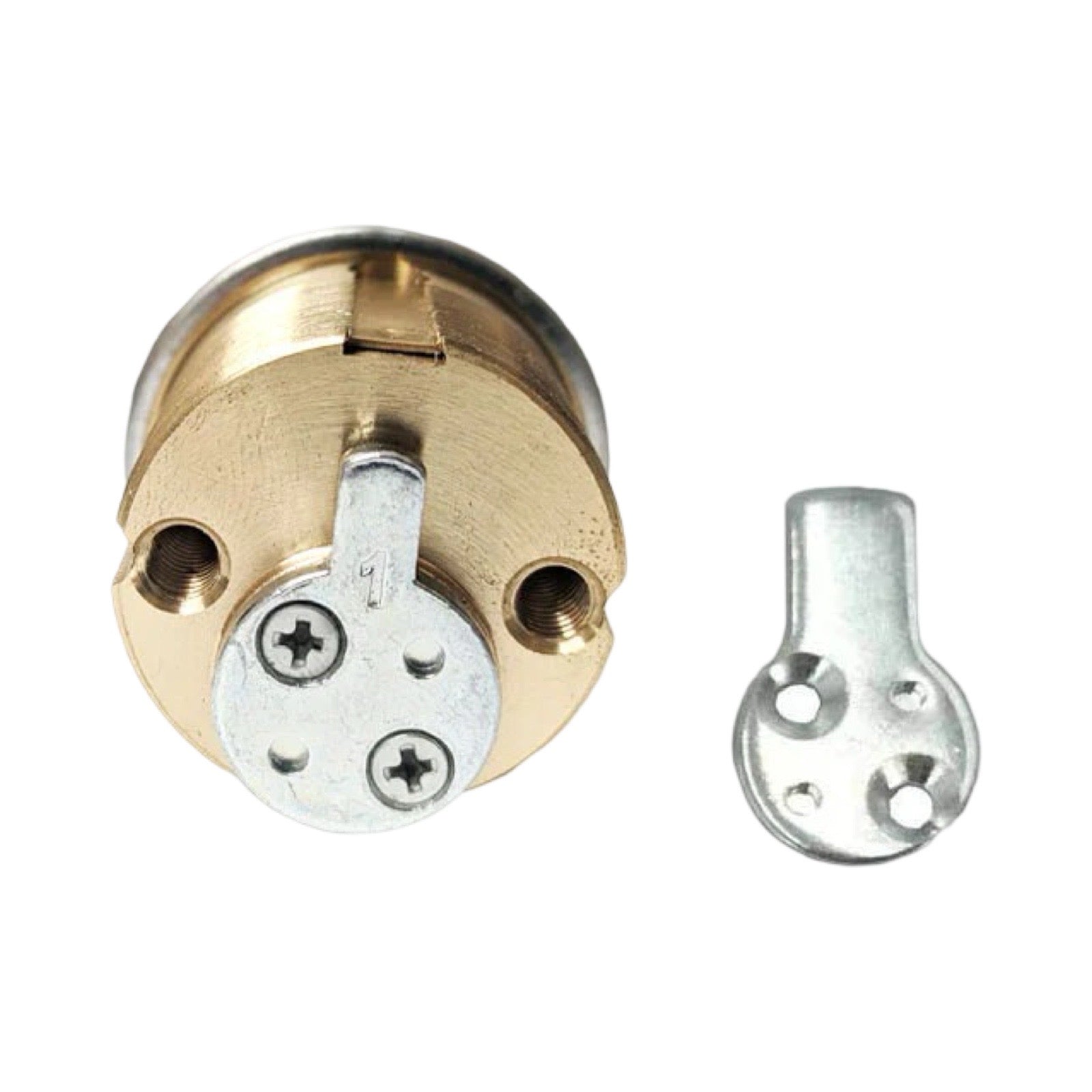 Key Controlled - Mortise Cylinder - 1" - 206 Keyway - US26D - Satin Chrome