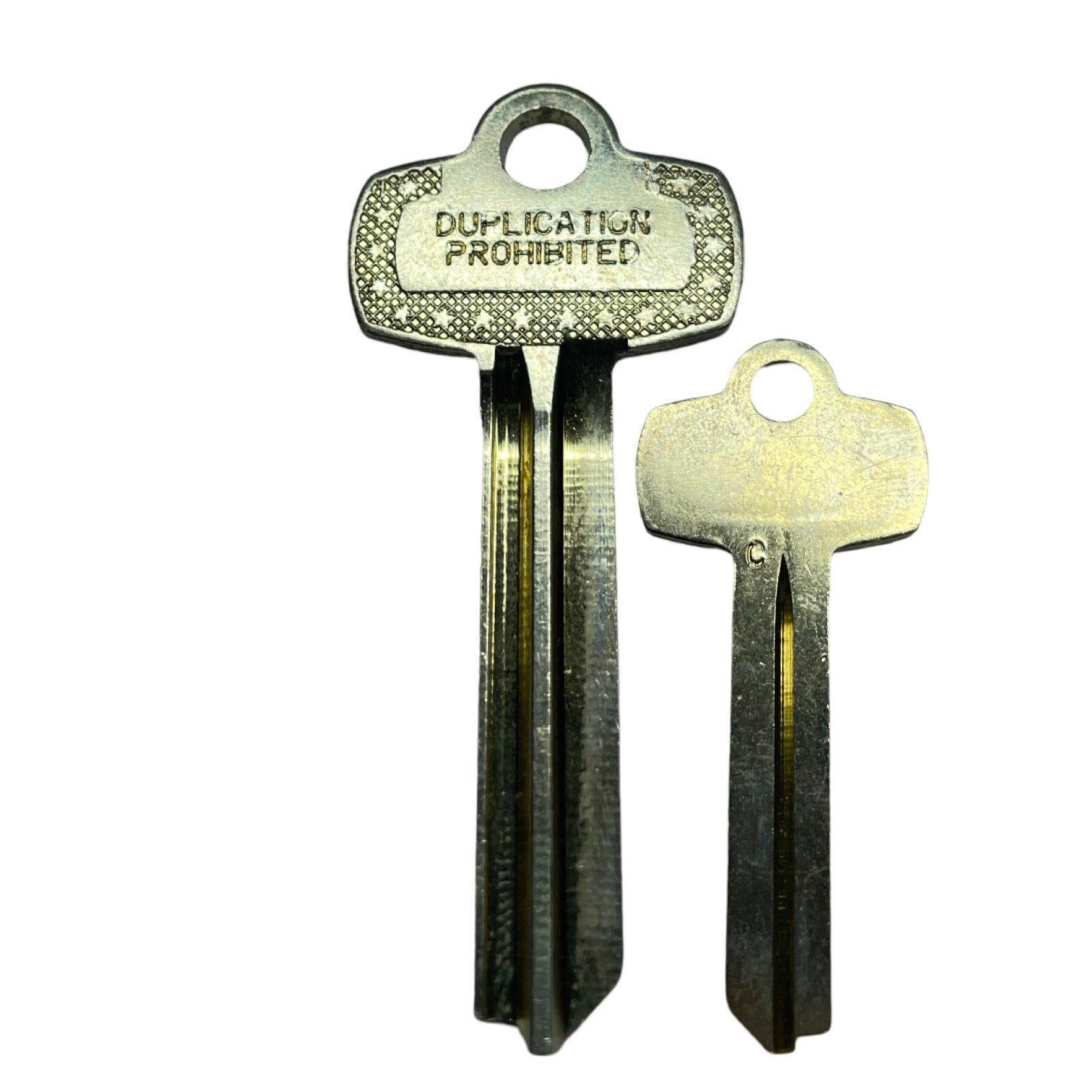 1A1C1 - C Key Blank - 6 or 7 Pin