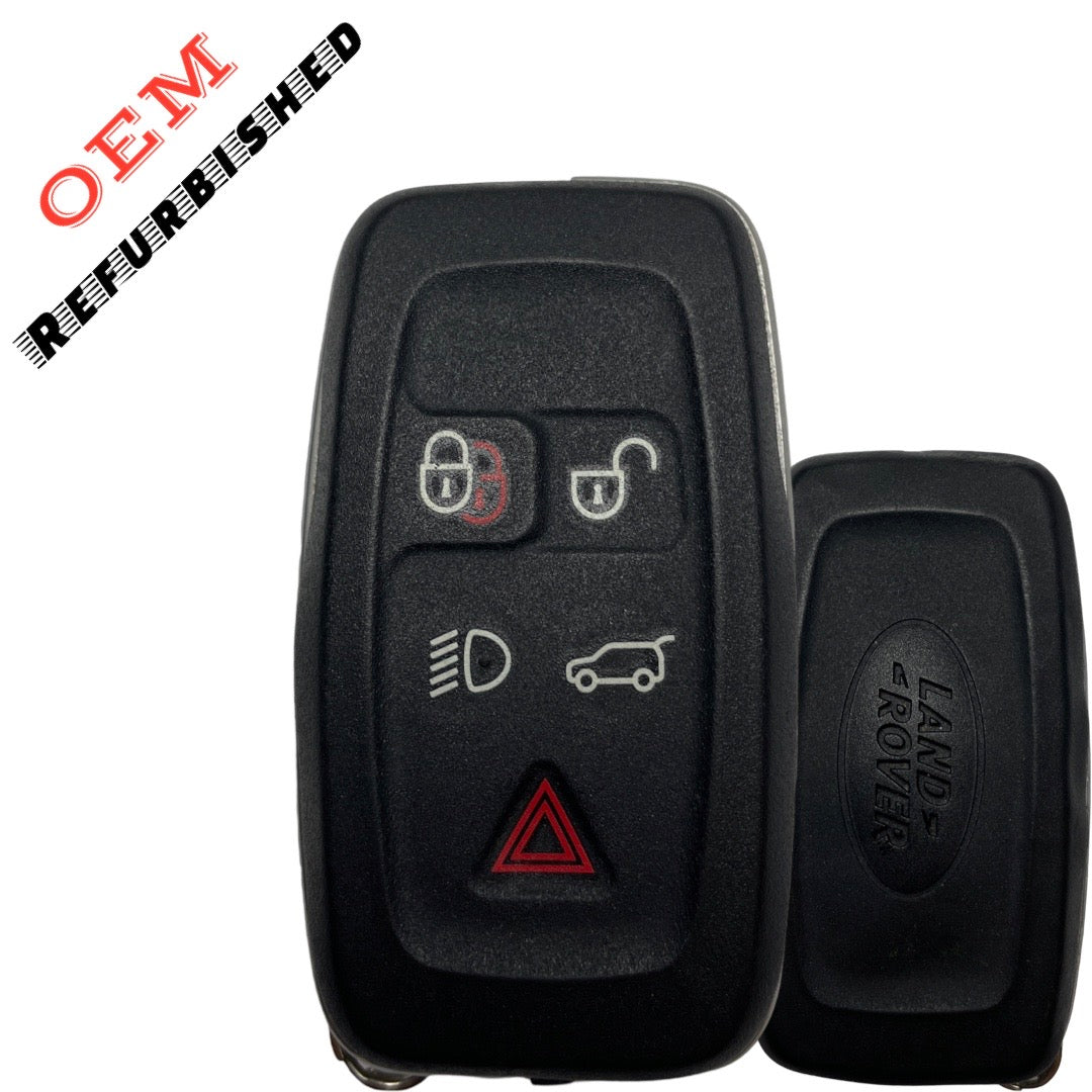 2010 - 2011 Land Rover Range Rover Sport / 5-Button Smart Key / PN: 5E0B502A7 / KOBJTF10A / 315 Mhz (OEM Refurb)