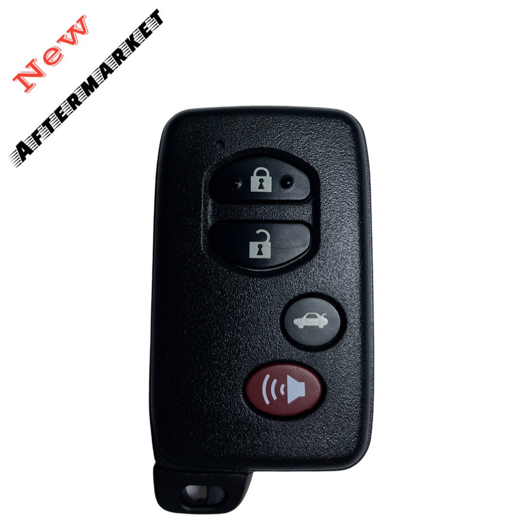 2007-2013 Toyota / 4-Button Smart Key / HYQ14AAB (E Board - 3370) (AFTERMARKET)