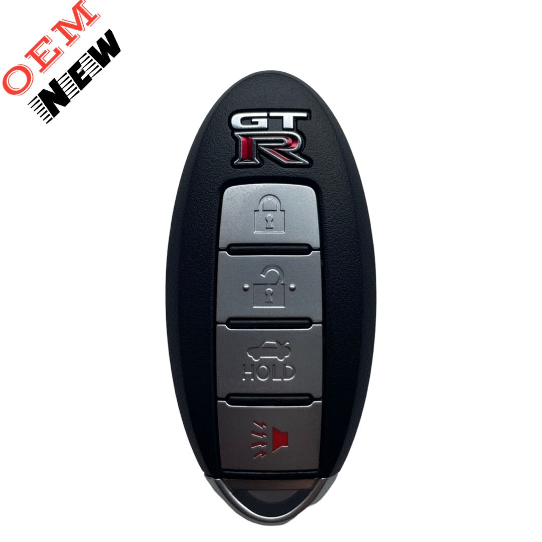 2009-2020 Nissan GT-R / 4-Button Prox Smart Key / PN: 285E3-JF87A / KR55WK49622 (OEM NEW)