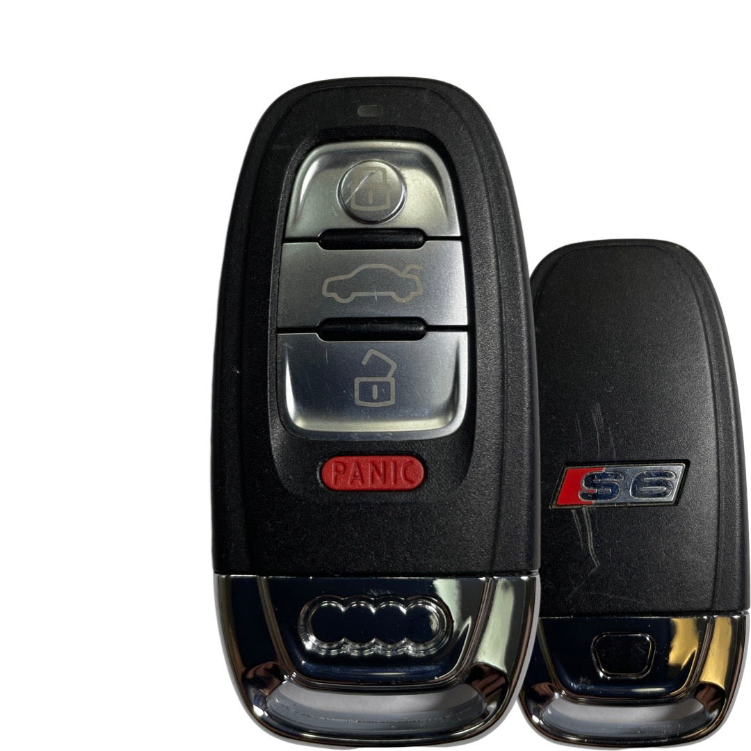 2008-2016 Audi A6/S6 / 4-Button Smart Key / PN: 8T0959754G / IYZFBSB802 / Comfort Access / 315 MHz (OEM Refurb)