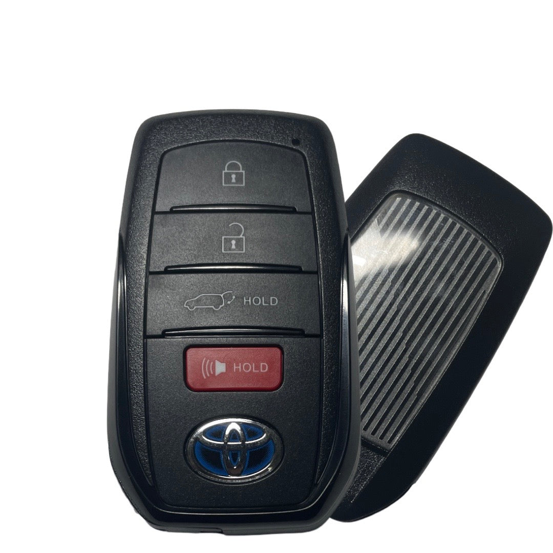 2021-2023 Toyota Venza / 4-Button Smart Key / PN: 8990H-48050 / HYQ14FBX (Blue Hybrid Logo) (OEM NEW)