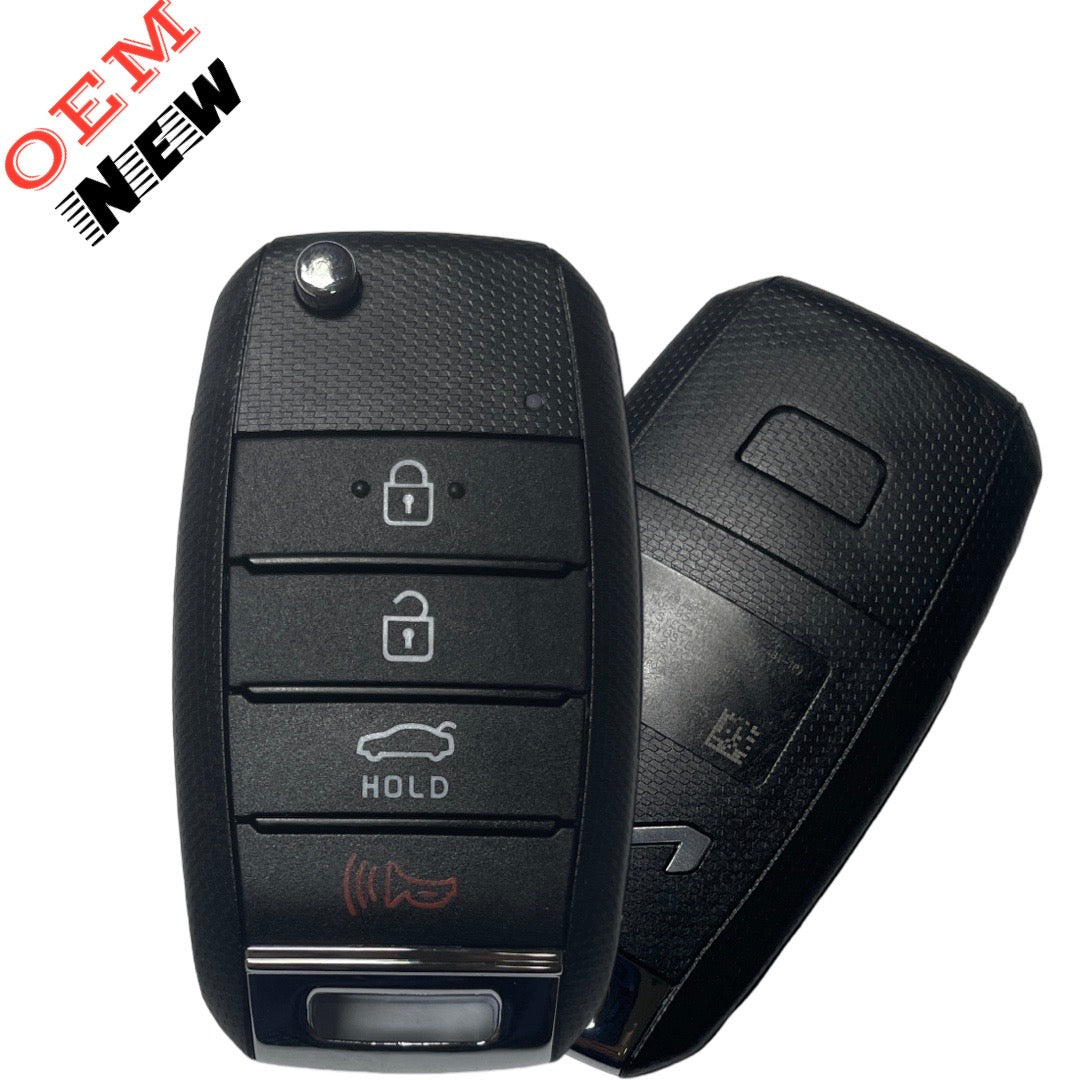2022-2023 Kia Rio / 4-Button Flip Key / PN: 95430-H9850 / NYOSYEC4TX1611 (OEM NEW)