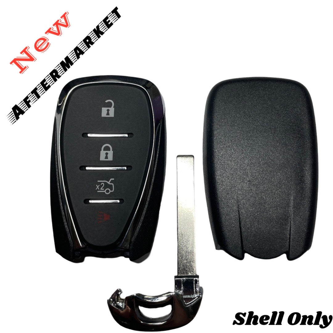 2016-2022 Chevrolet / 4-Button Smart Key shell / HYQ4EA and HYQ4AA / 433 MHz (AFTERMARKET)