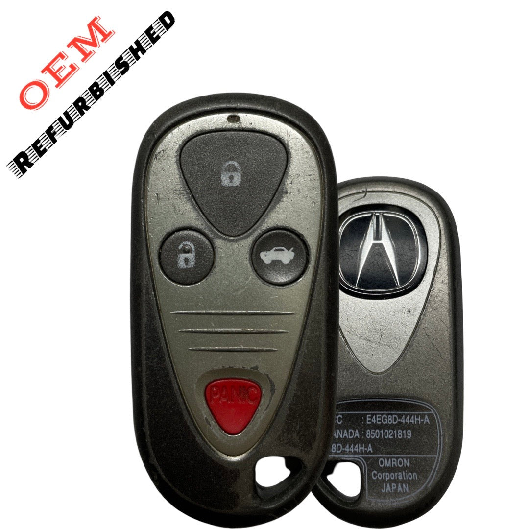 1999-2006 Acura / 4-Button Keyless Entry Remote / PN: 72147-S0K-A13 / E4EG8D-444H-A (OEM Refurb)