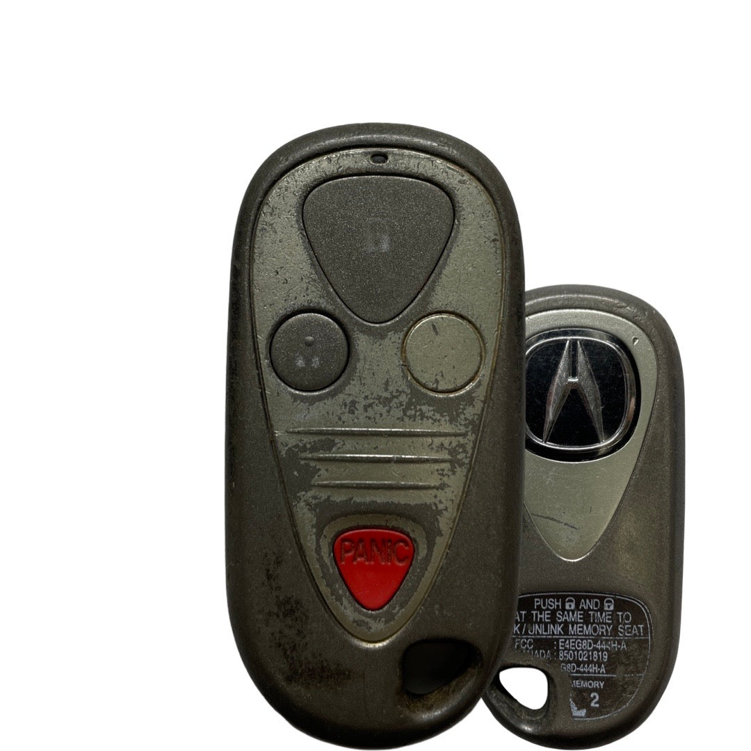 2001-2006 Acura MDX / 3-Button Keyless Entry Remote/ PN: 72147-S3V-A02 / E4EG8D-444H-A (Driver 2)(OEM Refurb)