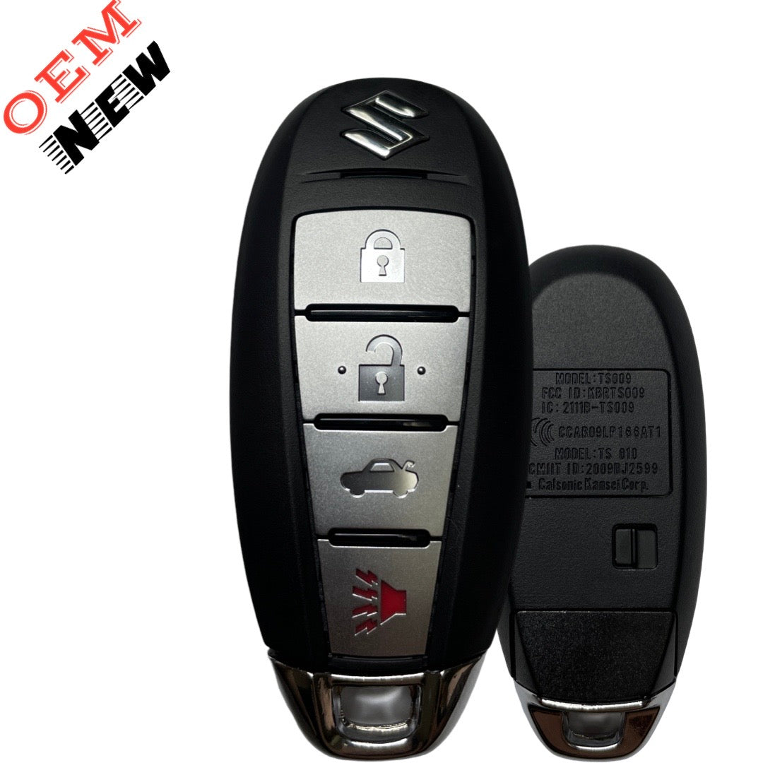2010-2012 Suzuki Kizashi / 4-Button Smart Key / PN: 37172-57L20 / KBRTS009 (OEM)