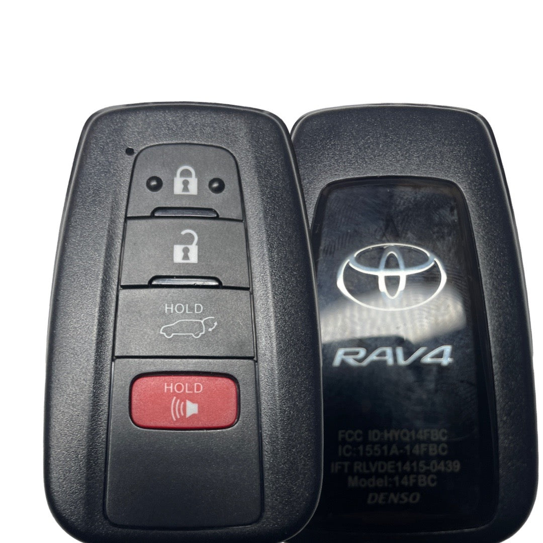 2019-2023 Toyota RAV4 4B Hatch Smart Key HYQ14FBC (OEM Refurbished Tango Only)