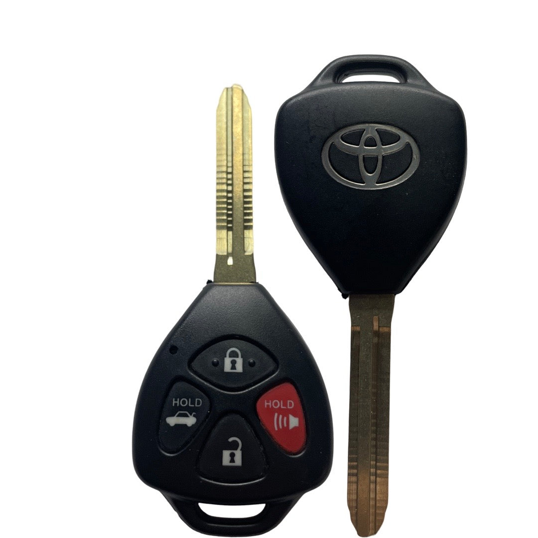2008-2012 Toyota Avalon / Corolla / 4-Button Remote Head Key 4D67/ GQ4-29T (OEM REFURBISHED)