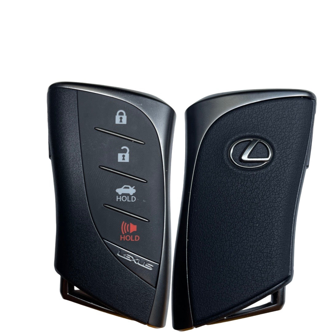 2020-2021 Lexus LC Convertible / 4-Button Smart Key / PN: 89904-11690 / HYQ14FBZ (OEM Refurbished Tango Only)