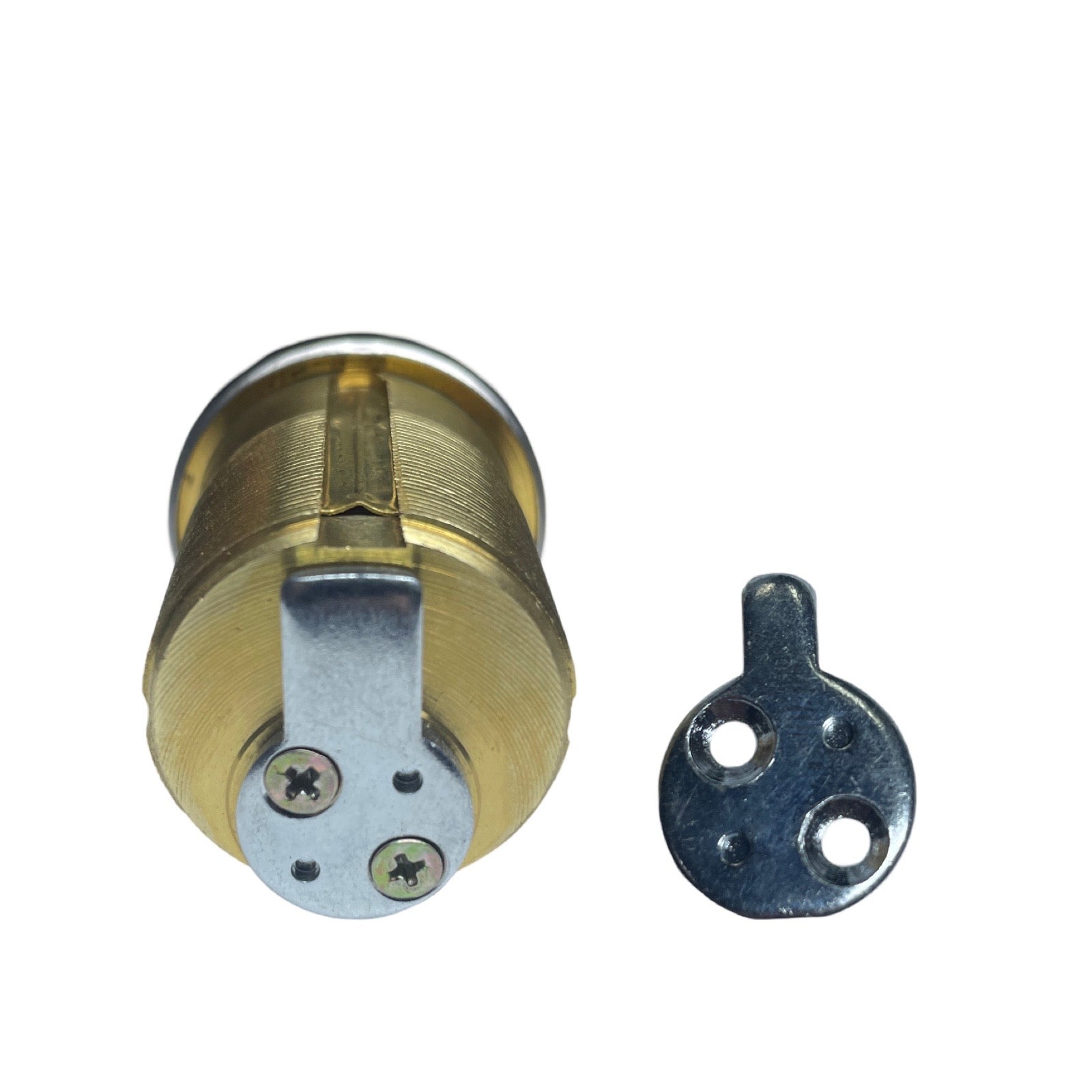 Key Controlled - Mortise Cylinder- 1-1/2" -US26D - Satin Chrome