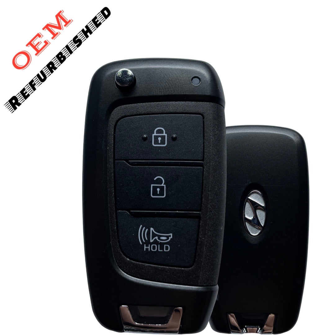 2021-2024 Hyundai Tucson Flip Key 3 Button TQ8-RKE-4F43/PN: 95430-N9050 (OEM REFURBISHED)