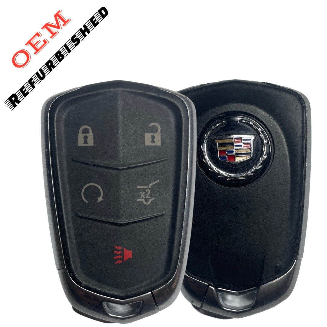 2015-2016 Cadillac SRX / 5-Button Smart Key / PN: 13598528 / HYQ2AB (OEM Refurbished)