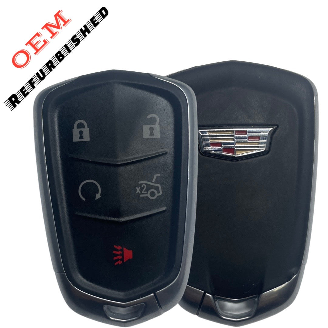 2014-2019 Cadillac ATS CTS XTS / 5-Button Key Smart Key / PN: 13580811 / HYQ2AB (OEM Refurbished)