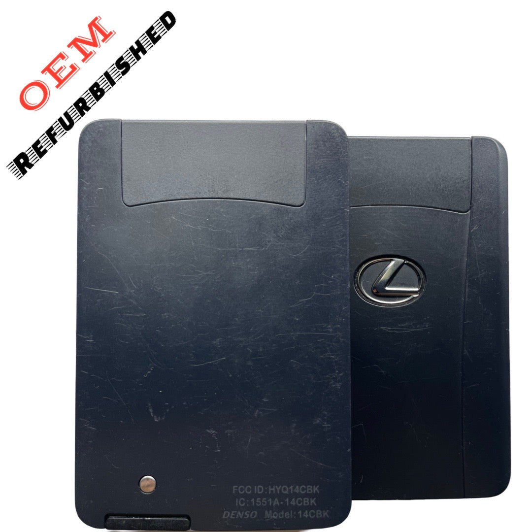 2019-2021 Lexus LX 570/Smart Key Wallet Card/HYQ14CBK (OEM REFURBISHED)