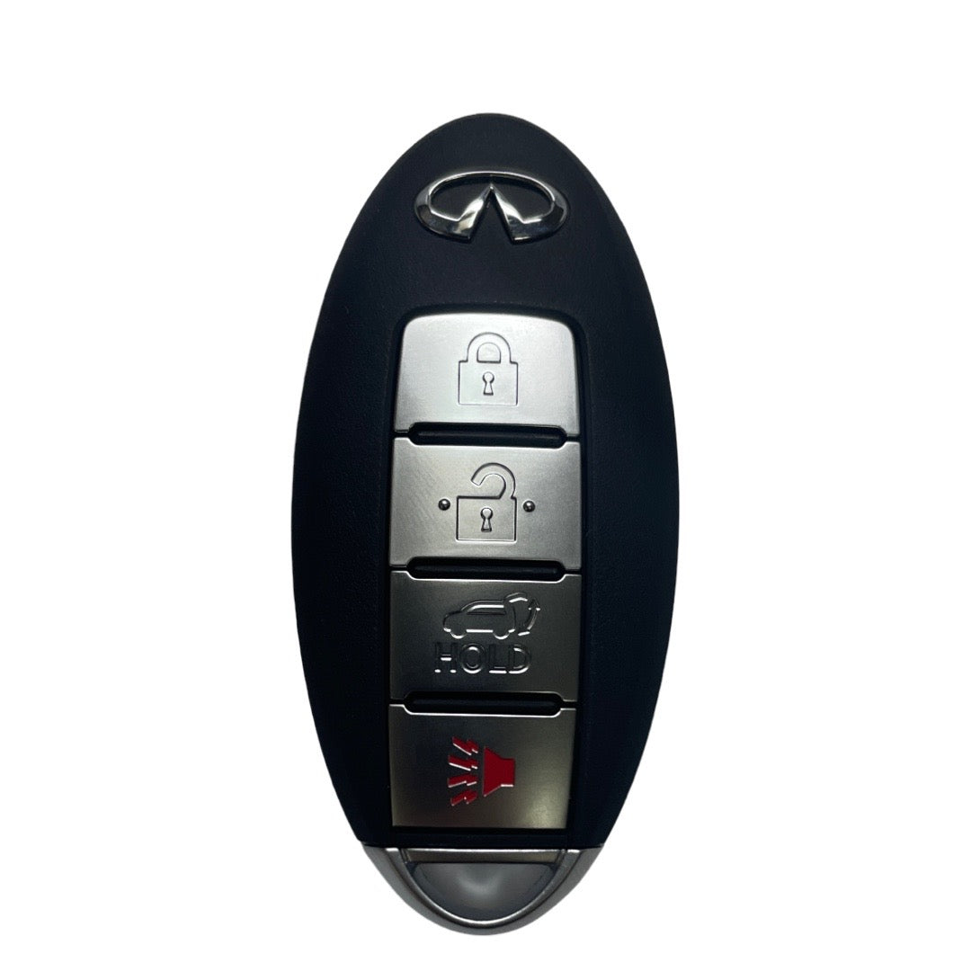 2008-2010 Infiniti QX56 / 4-Button Smart Key / PN: 285E3-ZQ31B / CWTWBU624 (OEM)