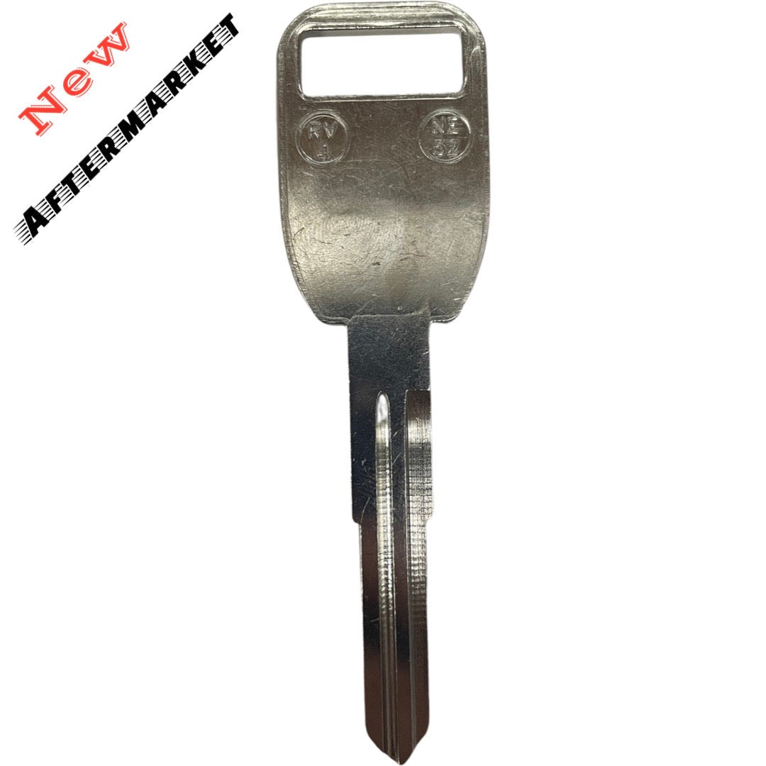 Land Rover RV4 / X239 / NE52 Metal Key