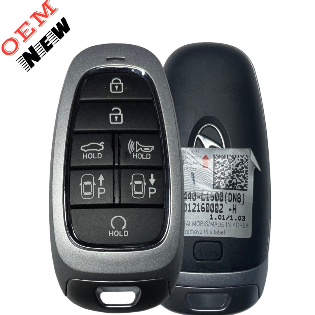 2019-2022 Hyundai Sonata / 7-Button Smart Key / PN: 95440-L1500 / TQ8-F08-4F28 (OEM NEW)