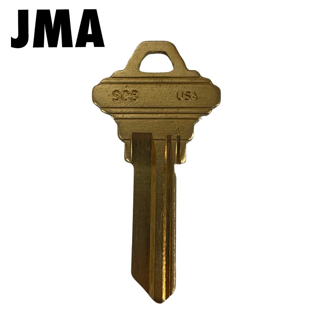 SC8-BR SCHLAGE Key Blank