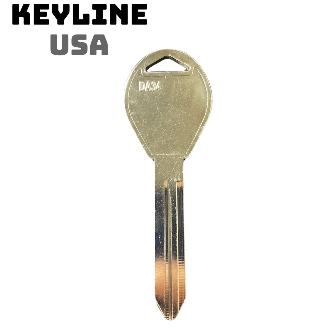 Keyline - DA34 - X237 - Nissan - Infiniti - Metal Key Blank