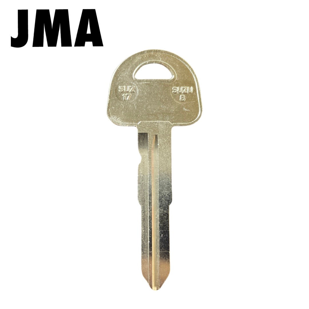 SUZ17/ X180/ X186 Suzuki Motorcycle Key (JMA)